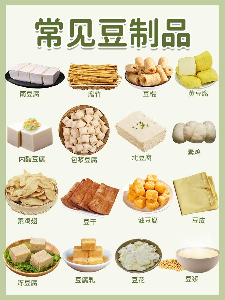 9806植物蛋白新宠 | 常见豆制品大揭秘